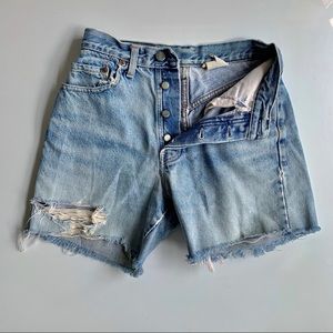 BIG STAR Size 29 Made in France Cut Off Shorts